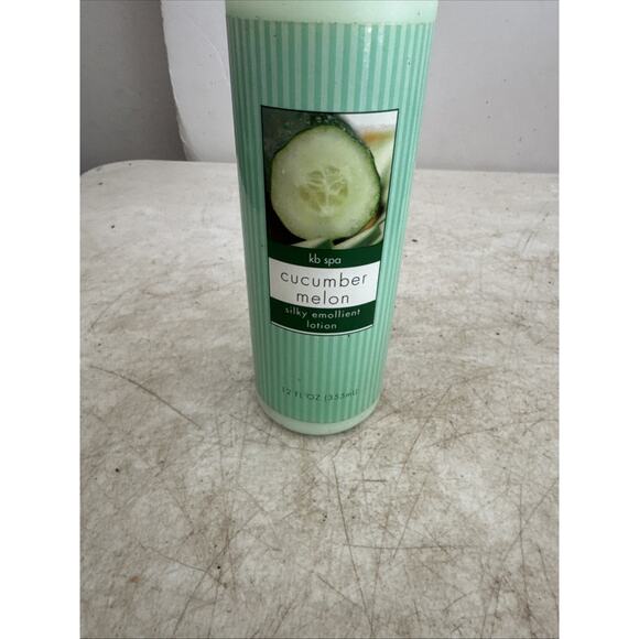 KB Spa Cucumber Melon Silky Emollient Lotion 12 Fl OZ - Picture 3 of 8